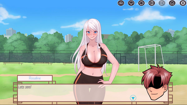 Игра My Step Sisters, скриншот