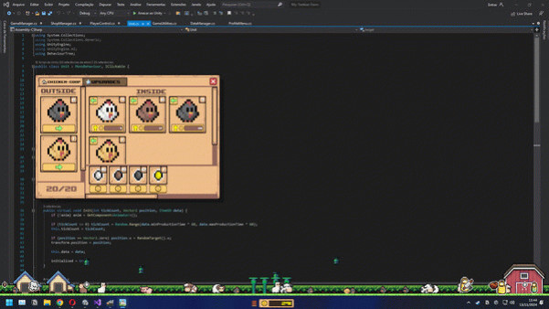 Игра My Taskbar Farm, скриншот