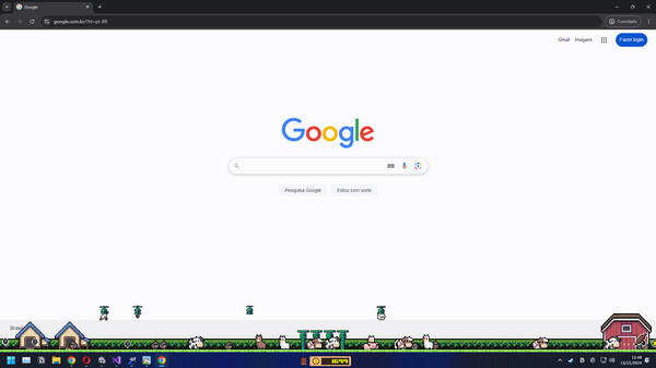 Игра My Taskbar Farm, скриншот