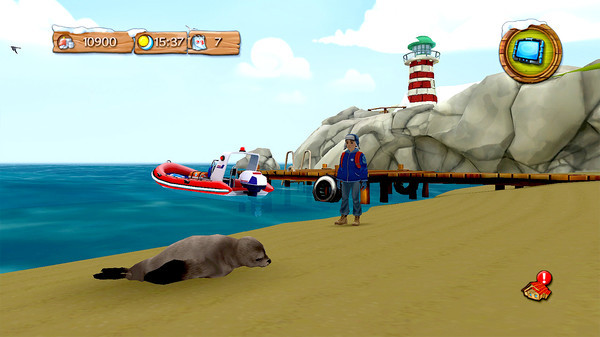 Игра My Vet Practice – Marine Patrol, скриншот