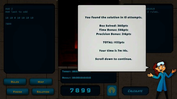 Игра Mystery Boxes, скриншот