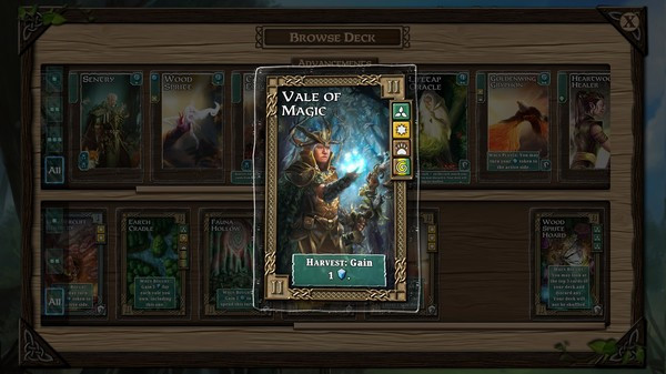 Игра Mystic Vale - Vale of Magic, скриншот