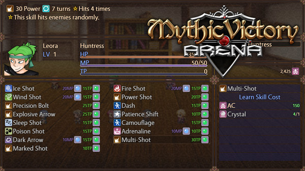 Игра Mythic Victory Arena - Unlock All Skills, скриншот