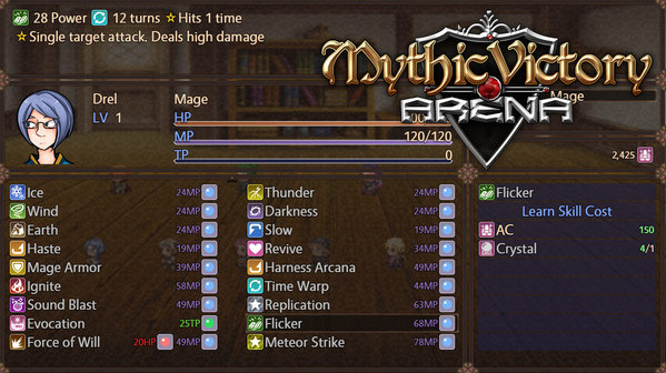 Игра Mythic Victory Arena - Unlock All Skills, скриншот