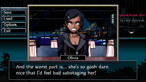 Игра N1RV Ann-A: Cyberpunk Bartender Action, скриншот