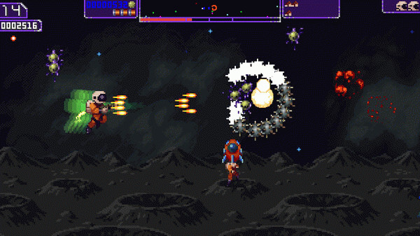 Игра Nanostorm, скриншот