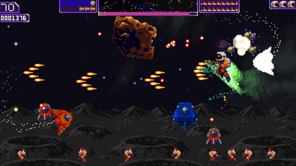 Игра Nanostorm, скриншот