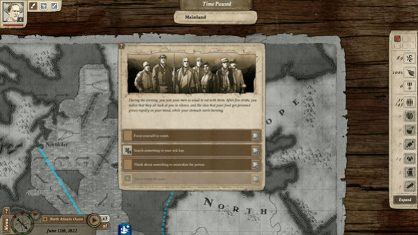 Игра Nantucket, скриншот