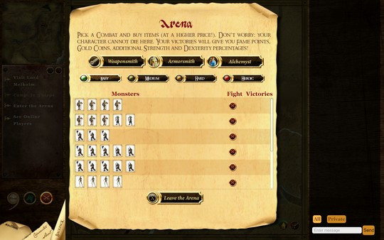 Игра Narborion Saga, скриншот