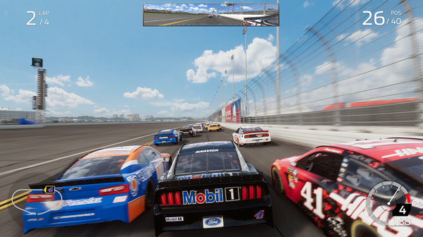 Игра NASCAR Heat 4, скриншот