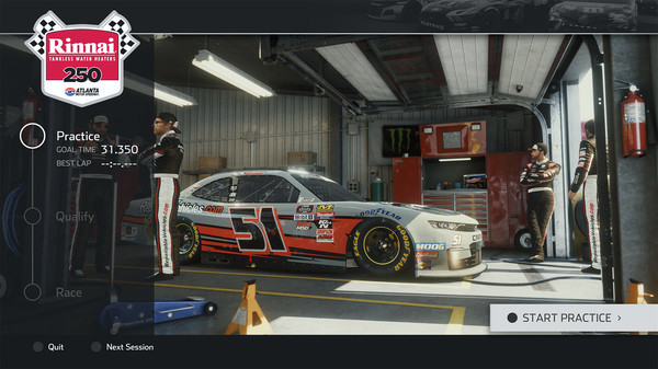 Игра NASCAR Heat 4, скриншот
