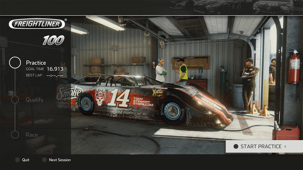 Игра NASCAR Heat 4, скриншот