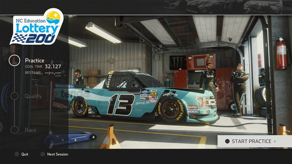 Игра NASCAR Heat 4, скриншот