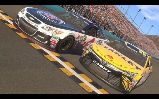 Игра NASCAR Heat Evolution, скриншот