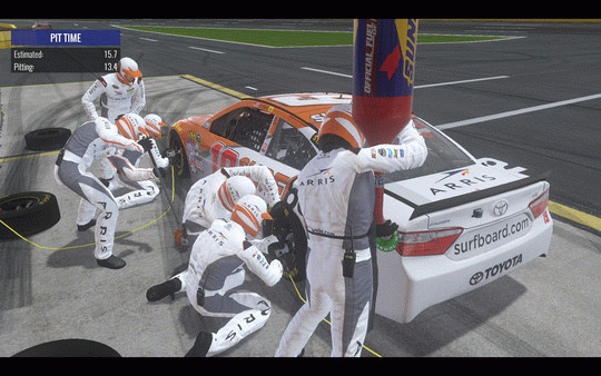Игра NASCAR Heat Evolution, скриншот
