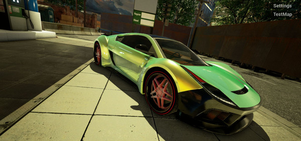 Игра Nash Racing, скриншот