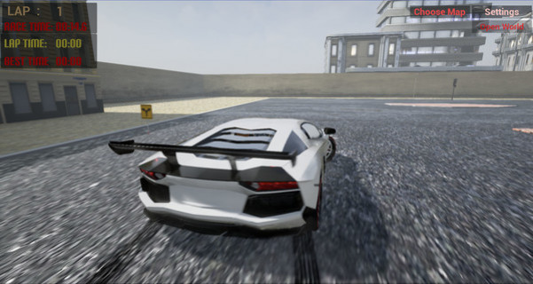 Игра Nash Racing, скриншот