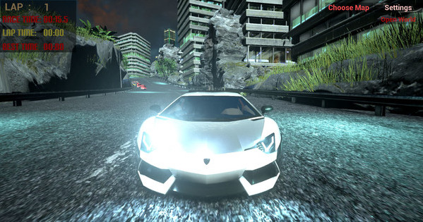 Игра Nash Racing, скриншот