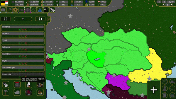 Игра Nations, скриншот