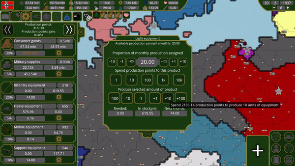 Игра Nations, скриншот