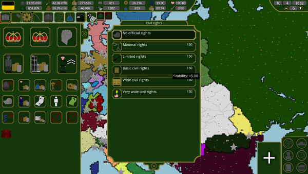 Игра Nations, скриншот