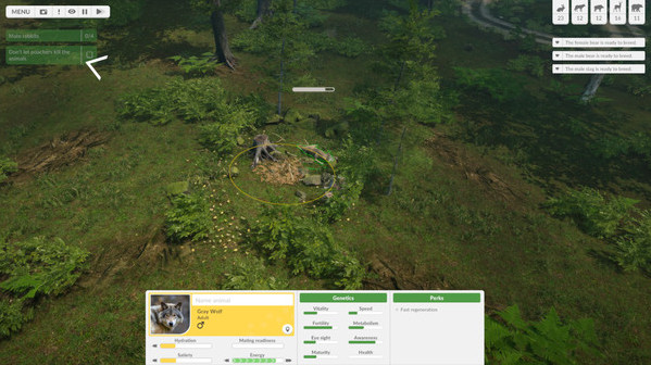 Игра Natural Instincts: European Forest, скриншот