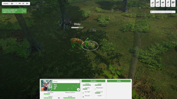 Игра Natural Instincts: European Forest, скриншот