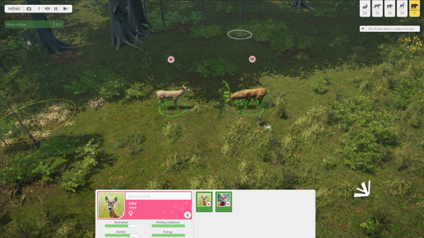 Игра Natural Instincts: European Forest, скриншот