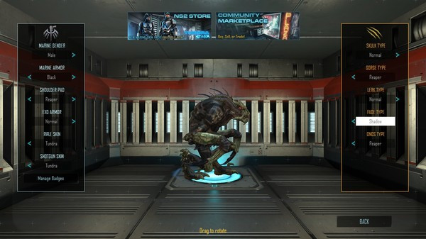 Игра Natural Selection 2 - Shadow Fade, скриншот