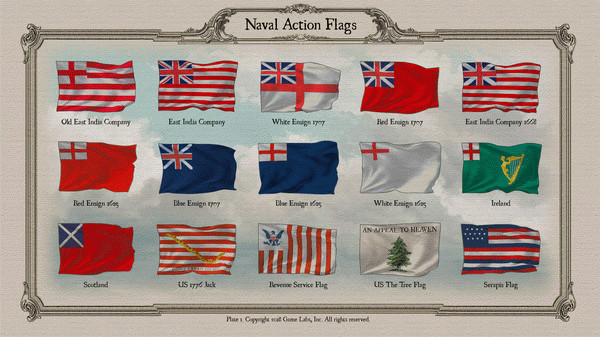 Игра Naval Action - Flags, скриншот
