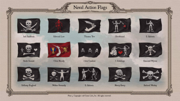 Игра Naval Action - Flags, скриншот