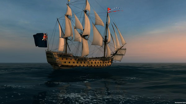 Игра Naval Action - HMS Victory 1765, скриншот