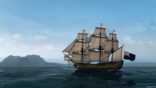 Игра Naval Action - HMS Victory 1765, скриншот