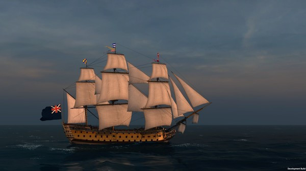 Игра Naval Action - HMS Victory 1765, скриншот