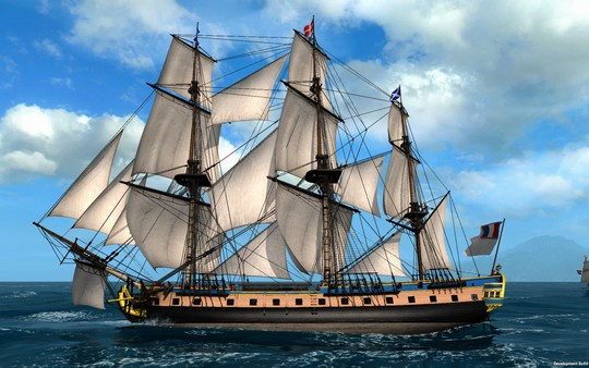 Игра Naval Action - L'Hermione, скриншот