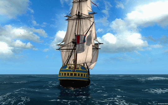 Игра Naval Action - L'Hermione, скриншот