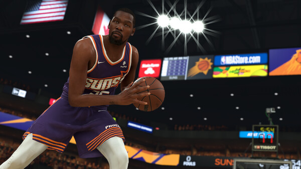 Игра NBA 2K24, скриншот