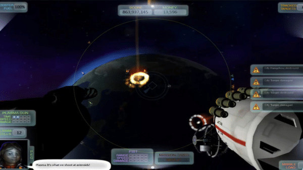 Игра Near Impact, скриншот