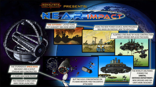 Игра Near Impact, скриншот