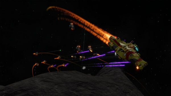 Игра NEBULOUS: Fleet Command, скриншот