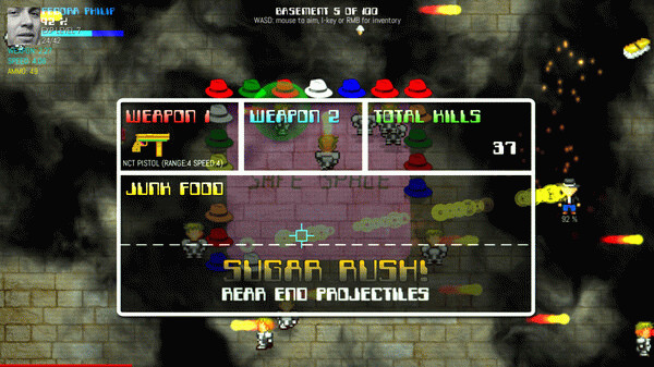 Игра Neckbeards: Basement Arena, скриншот