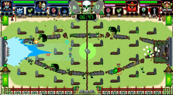 Игра Necroball, скриншот