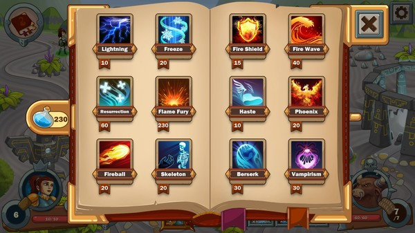 Игра Necromancer Returns, скриншот
