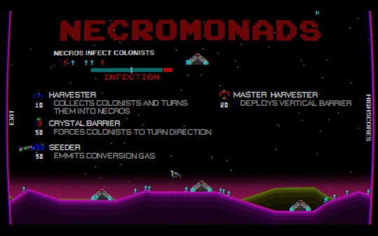 Игра Necromonads, скриншот