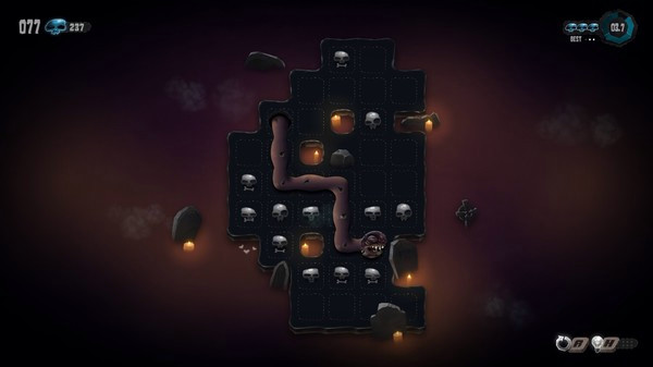 Игра NecroWorm, скриншот