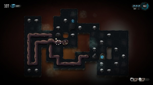 Игра NecroWorm, скриншот