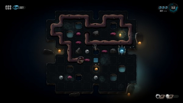 Игра NecroWorm, скриншот