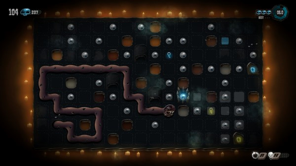Игра NecroWorm, скриншот