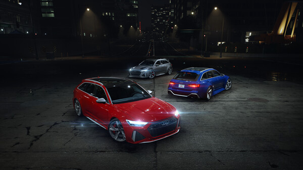 Игра Need for Speed Unbound — комплект Audi RS 6 Avant 20, скриншот
