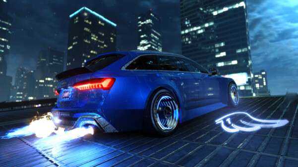 Игра Need for Speed Unbound — комплект Audi RS 6 Avant 20, скриншот